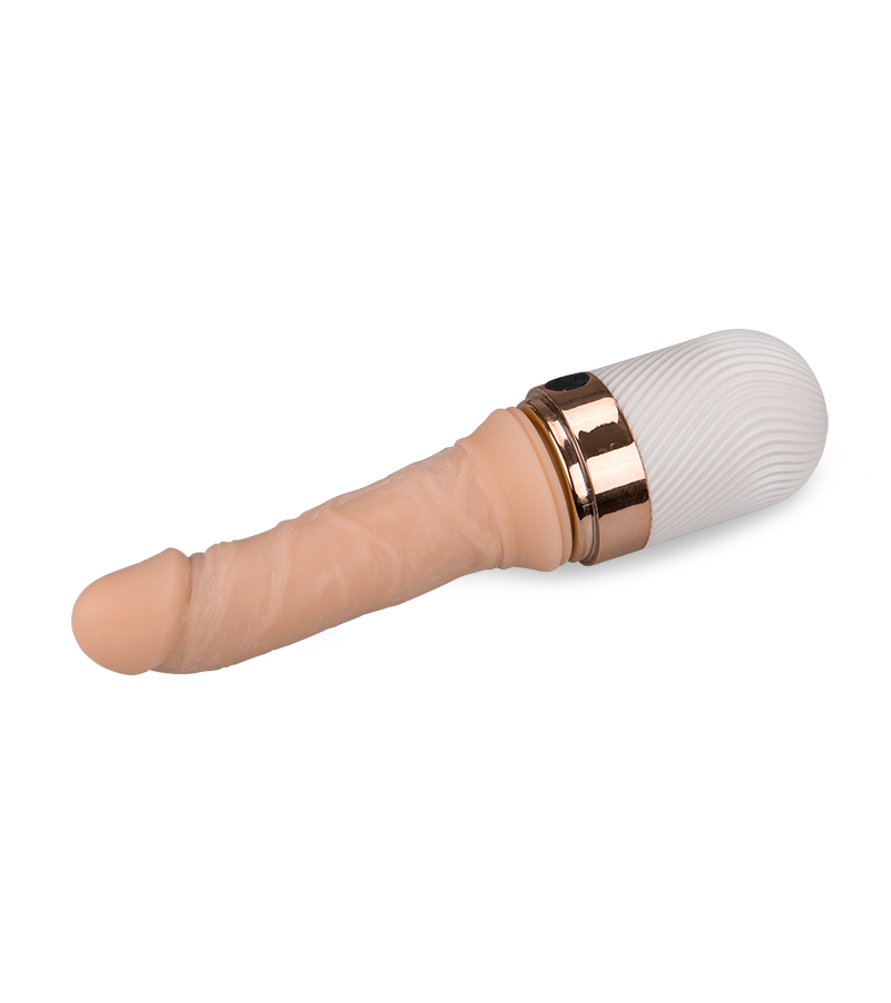 Mister Hide vibrating and thrusting dildo