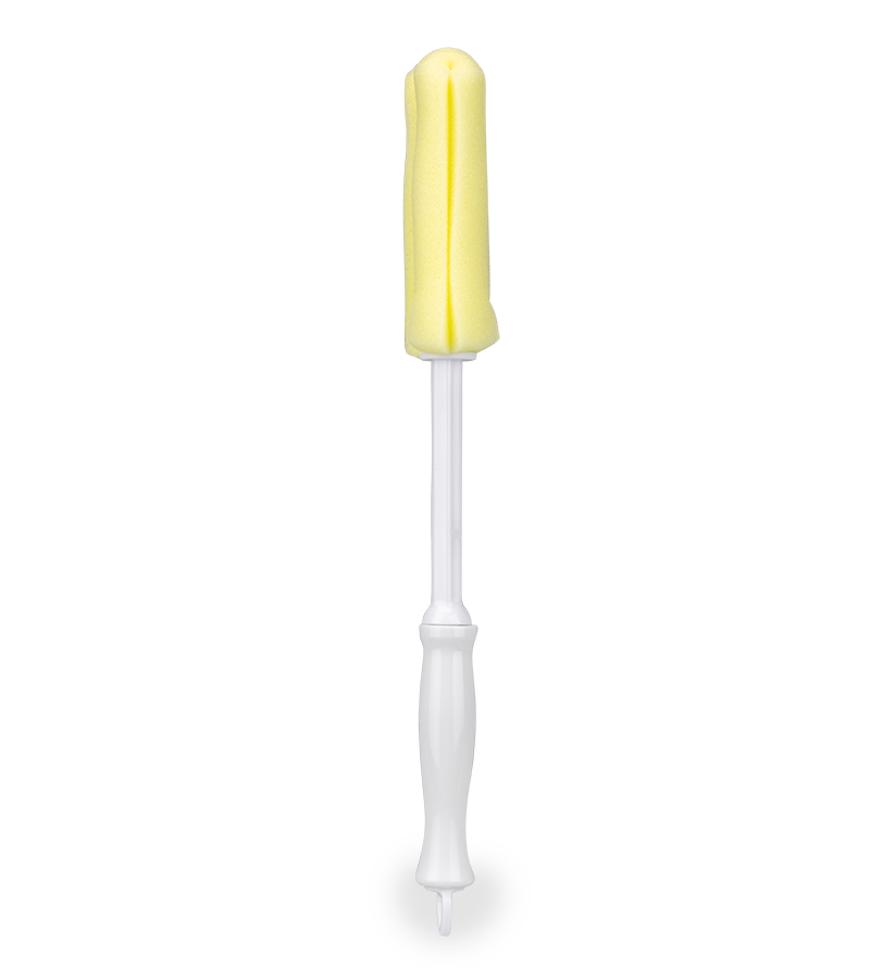 Sponge brush for sex toys